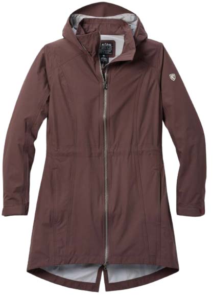 KUHL Jetstream Trench women's rain jacket